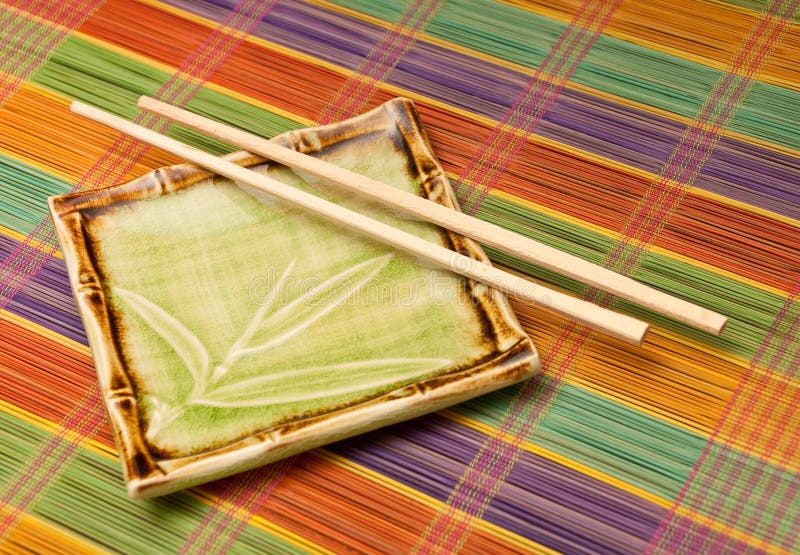 Japanese Bamboo Plate