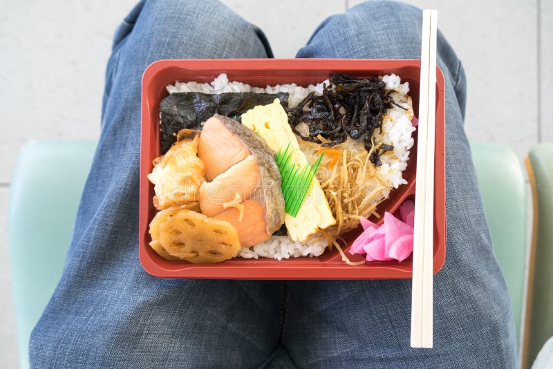 Japanese bento convenient and ready to eat