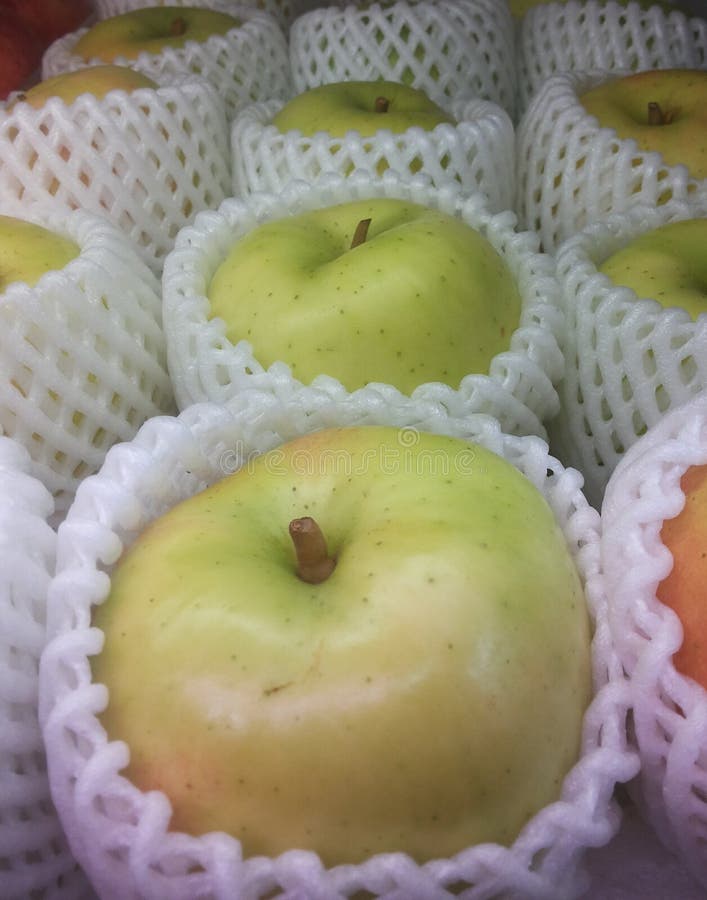 Toki Japanese apple stock image. Image of close, japanese 38616047