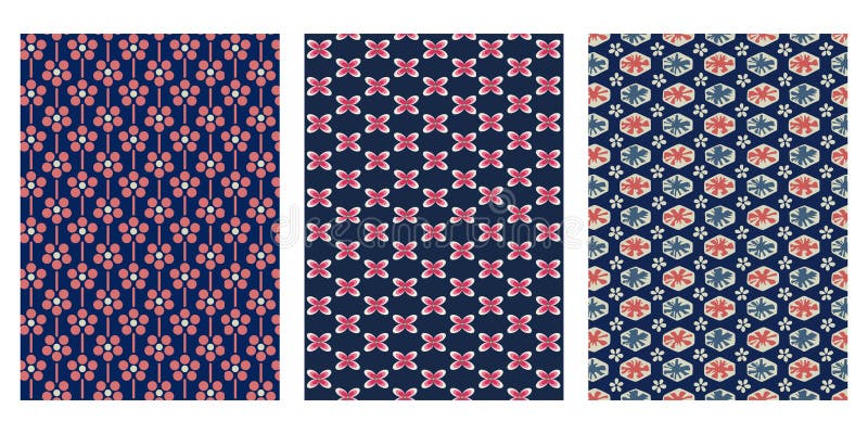 Japanese Bohemian Flower, Flower Petal Grid, Cherry Blossom Hexagon Abstract Vector Background Collection stock illustration Japanese Bohemian Flower, Flower Petal Grid, Cherry Blossom Hexagon Abstract Vector Background Collection stock illustration