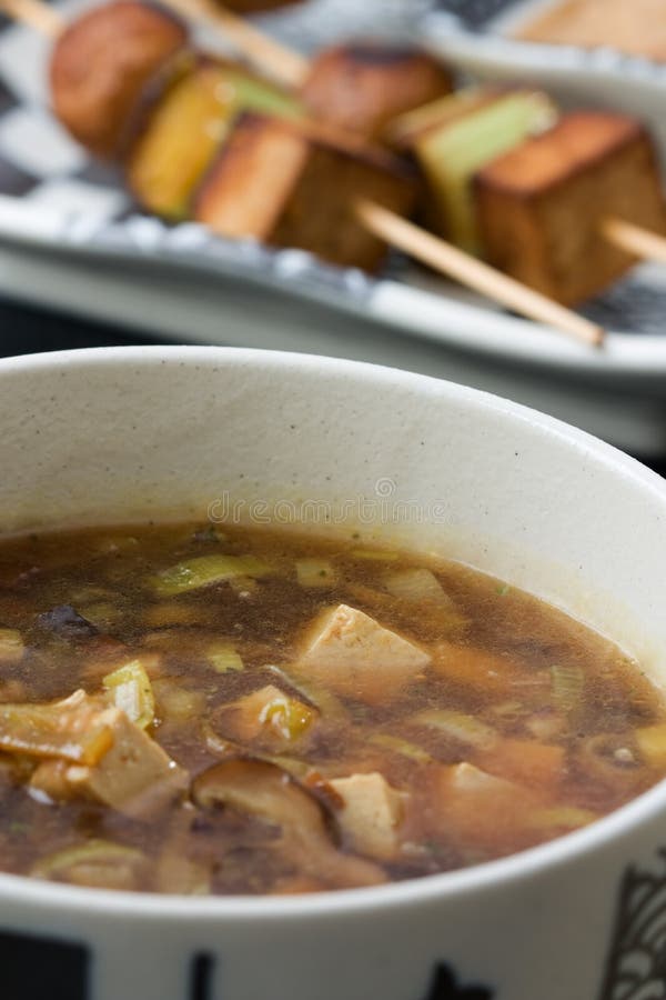 Japanese Broth stock image. Image of shiitake, delicious 16173123
