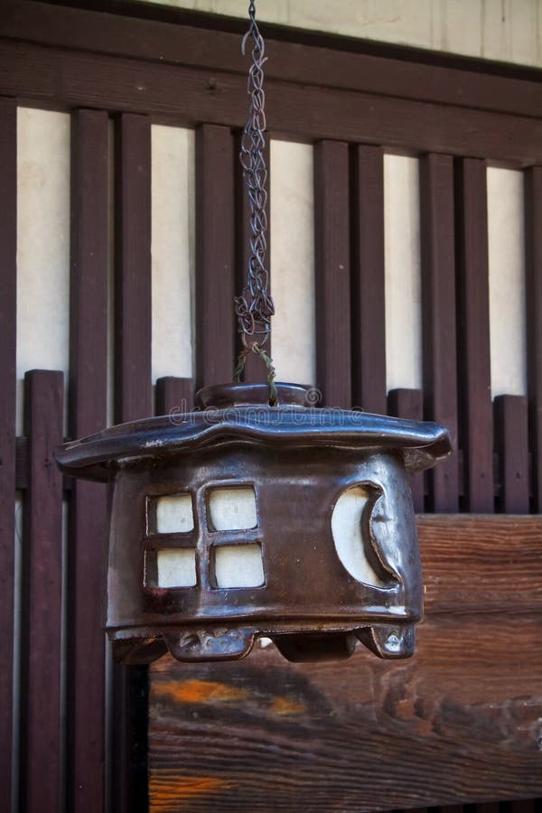Japanese Ceramic Lantern stock image. Image of asia, ethnicity 25165487