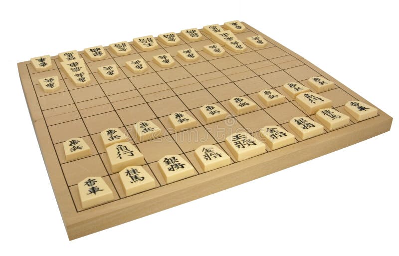 Jogo De Xadrez Japonês (Shogi) Imagem de Stock - Imagem de soldado,  inteligente: 13482469