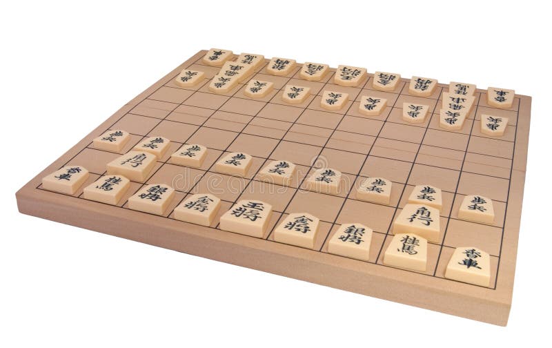 Foto De Stock Shogi (Xadrez Japonês) Peça - Prata Geral., Royalty-Free