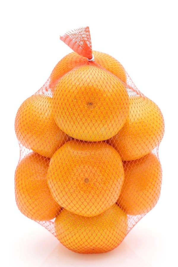 Japanese Citrus Mikan Fruit In A Plastic Bag Stock Image - Image of fresh, detail: 165898015