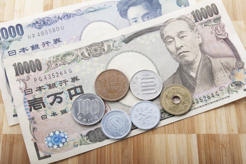 Japanese currency stock photo. Image of japanese, paper 26300606
