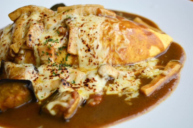 Japanese curry rice stock image. Image of cheese, cuisine 36402395