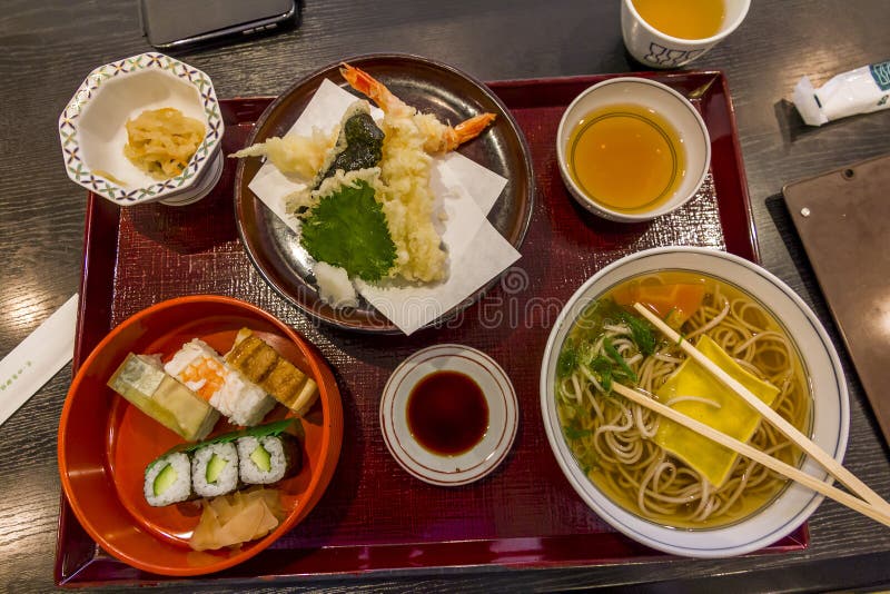 Japanese dinner set stock image. Image of food, japan 49167791