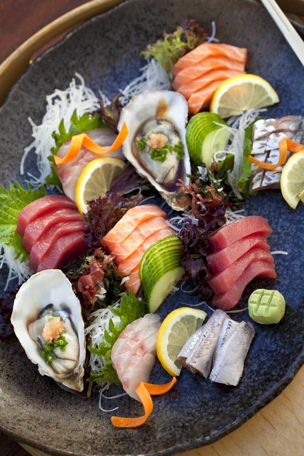 Japanese dish stock photo. Image of oyster, meal, cucumber - 40141922