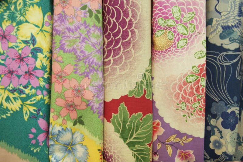 Japanese fabrics stock image. Image of cloth, print, tokyo 15619651