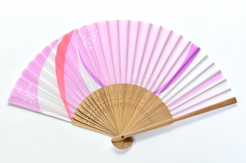 Japanese folding fan stock image. Image of japanese, white 25733767