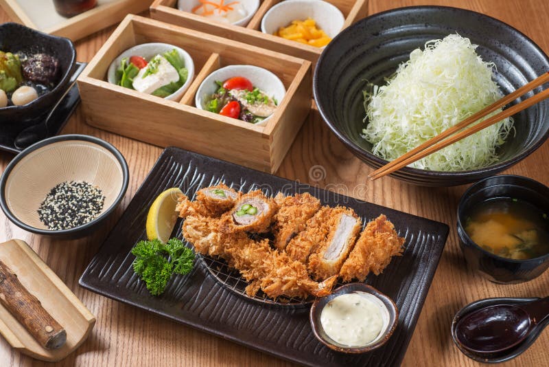 Japanese food stock photo