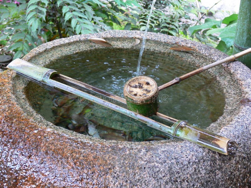 Japanese fountain