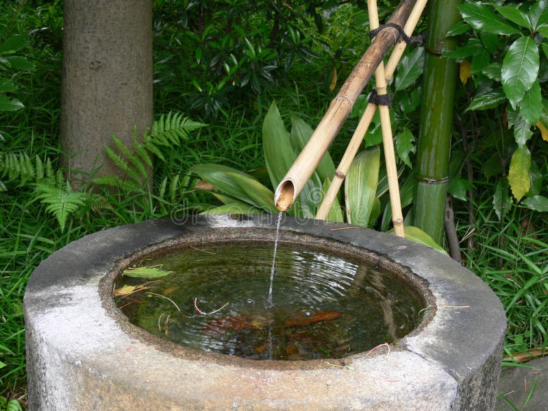 Japanese fountain