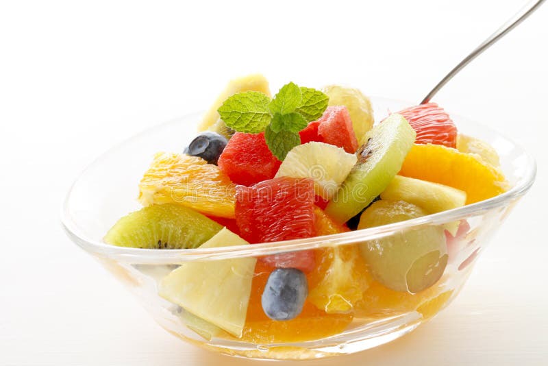 Japanese fruit platter, beautifully cut fruit