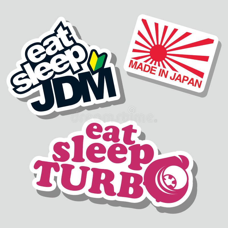 Sleeping Sushi Funny Vinyl Sticker