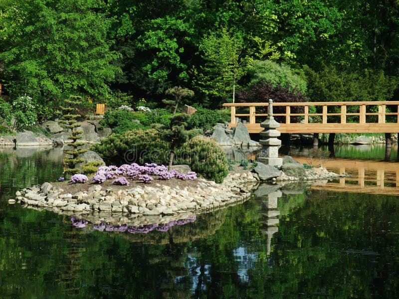 Japanese Garden Picture. Image 15551615