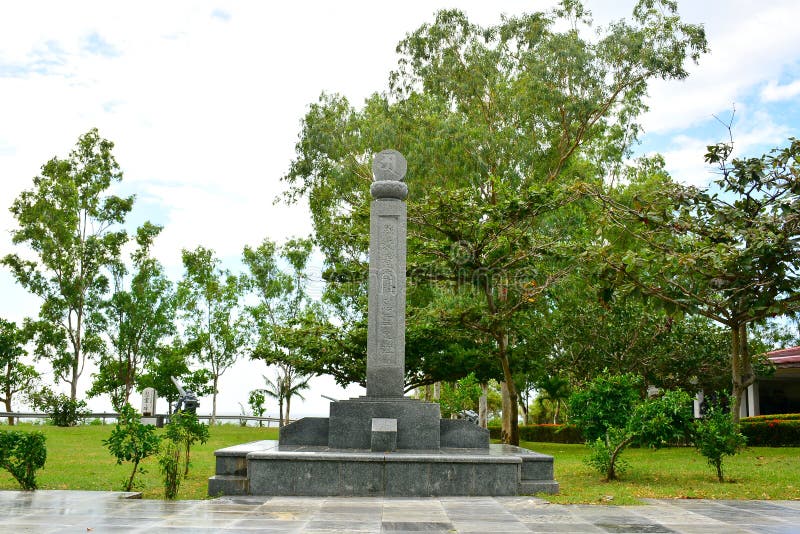 Japanese garden of peace monument at Corregidor island in Cavite, Philippines