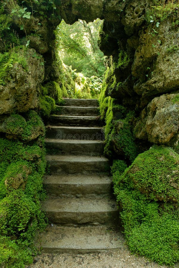 Japanese gardens in Powerscourt, Ireland royalty free stock images Japanese gardens in Powerscourt, Ireland royalty free stock images