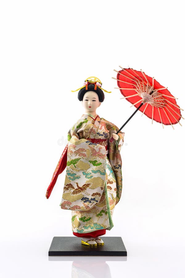 Japanese geisha dolls. stock image. Image of decorative 72175585