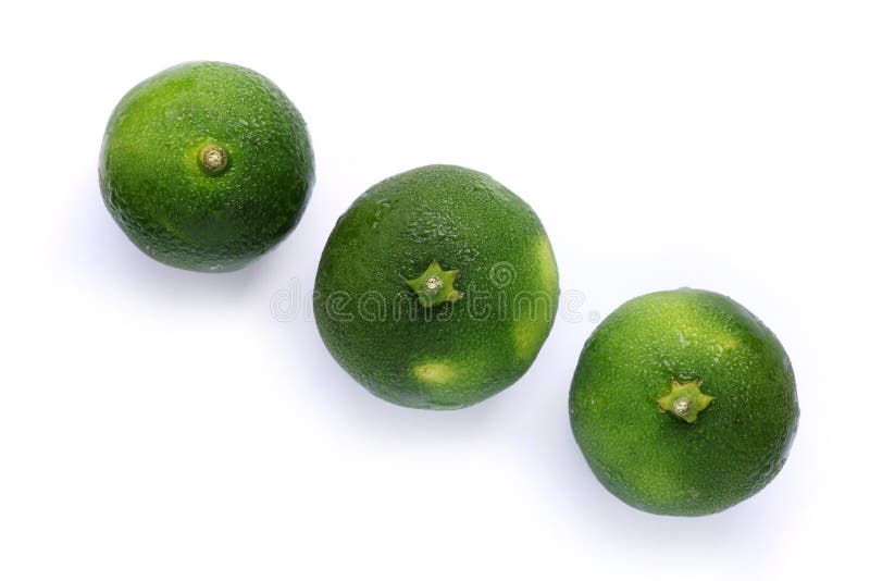 Japanese Green Orange Fruit Isolated 3 Stock Photo Image of color