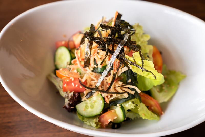 Green Salad stock photo. Image of food, leaf, autumn 30754964