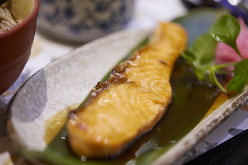 Horse mackerel sushi stock photo. Image of seafood, fresh 