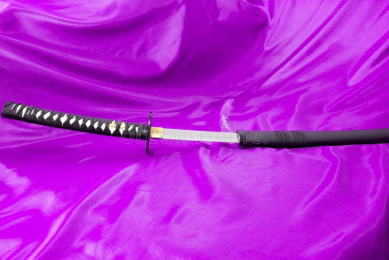 Japanese Katana Sword. the Weapon of a Samurai. a Formidable Weapon in