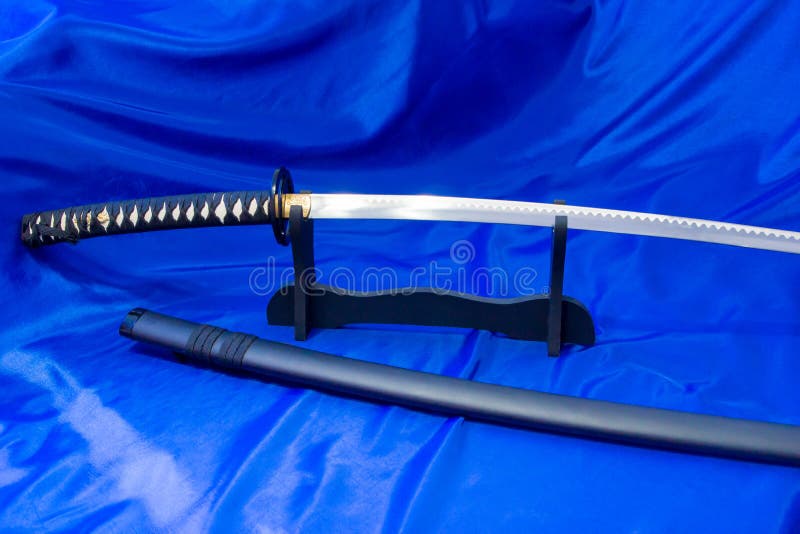 Japanese Katana Sword. the Weapon of a Samurai. a Formidable Weapon in