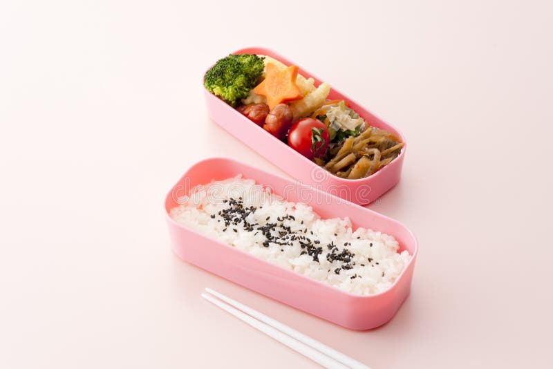 Japanese lunch box stock image. Image of meal, japanese 24846117