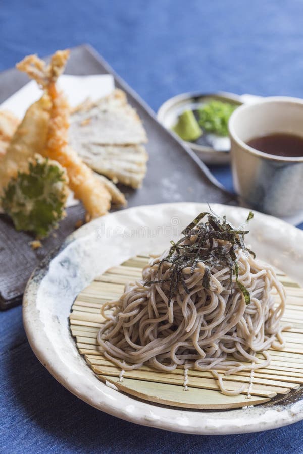 Japanese Noodles Soba stock image. Image of bamboo, nagano - 33980325