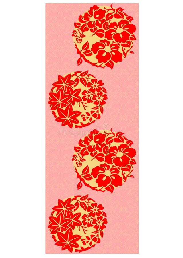 Japanese ornament stock vector. Illustration of oriental - 2833644