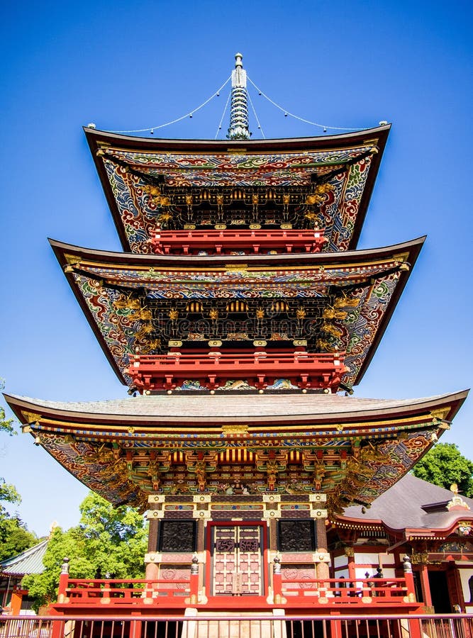 Japanese pagoda stock image. Image of japan, ancient 45252899