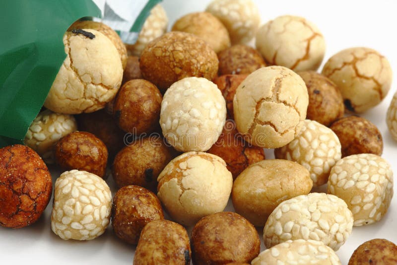 Japanese peanut snack stock image. Image of peanuts, cooked 41819481