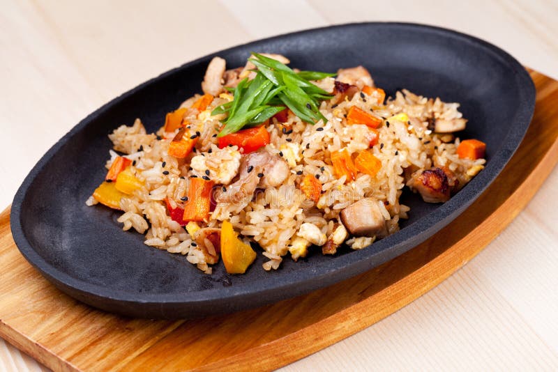 Japanese pilaf stock photo. Image of dish, ready, asian 24505028