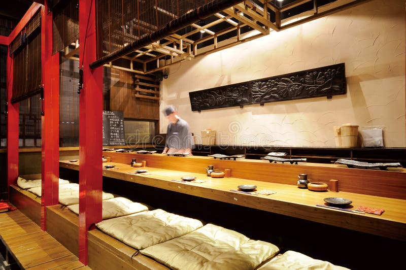 Japanese Restaurant royalty free stock photography