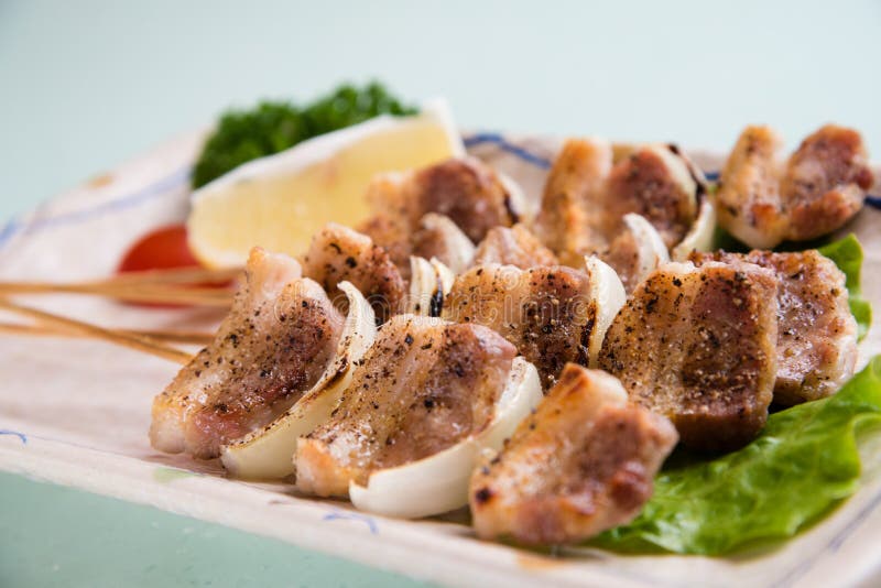 Japanese roasted pork stock photo. Image of japanese 67339644