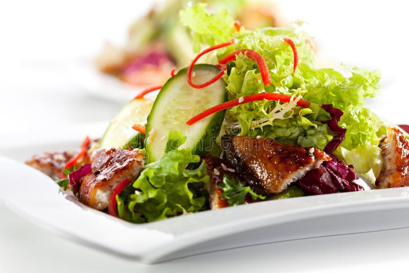 Japanese Salad stock photo. Image of slice, pepper, green 67991182