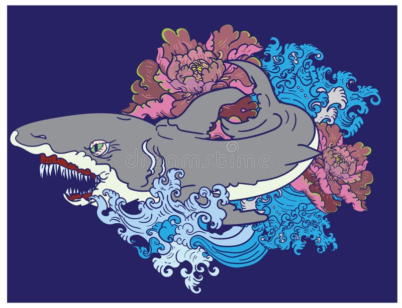 Top 71+ japanese shark tattoo latest - in.eteachers