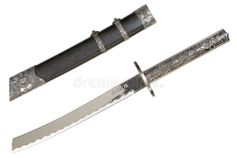 The Japanese short sword stock photo. Image of conflict 5704972