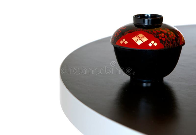 Japanese soup bowl stock image. Image of kitchen, fancy 47602667