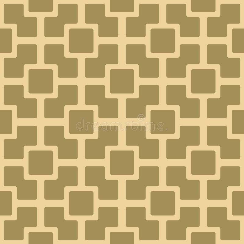 Japanese Square Checker Vector Seamless Pattern vector illustration