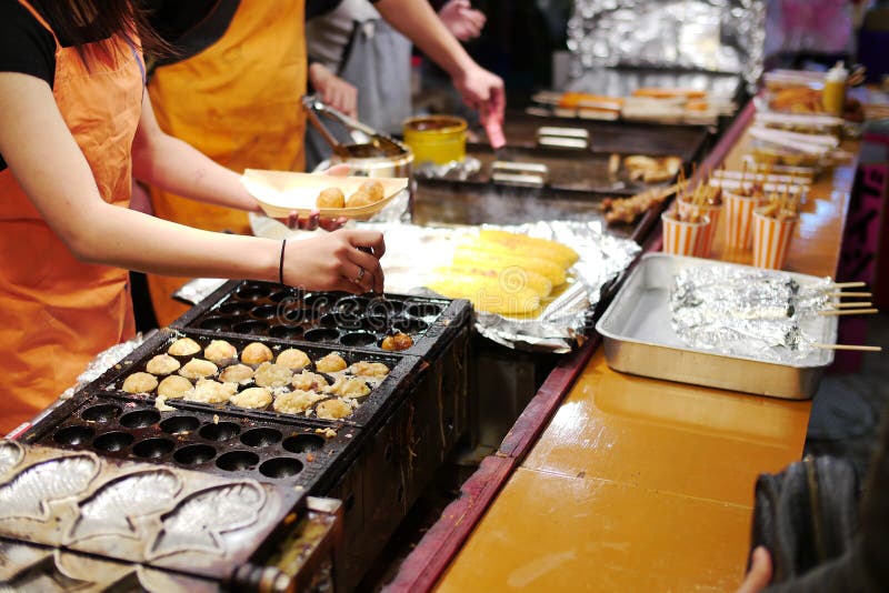 Japanese street food stock images Japanese street food stock images