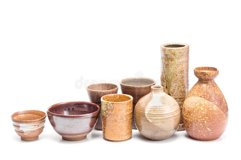 Japanese style pottery stock photo. Image of bottle, culture 63312204