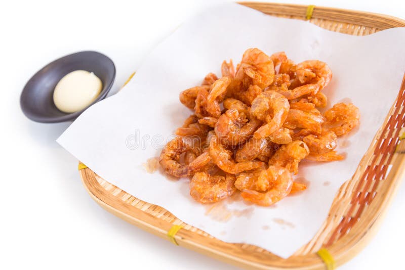 Japanese sweet fried shrimp