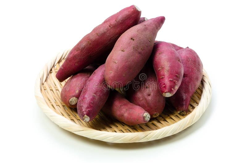 Japanese sweet potato stock images