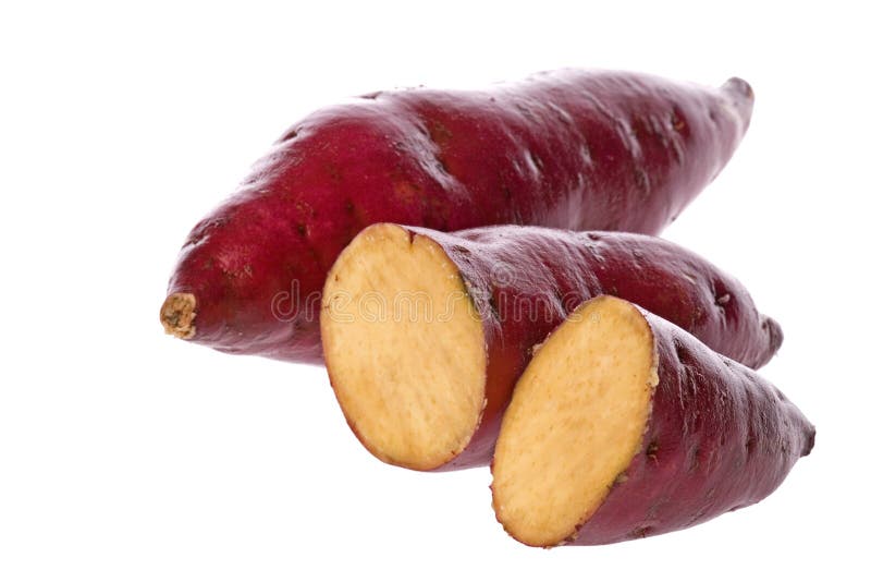 Japanese Sweet Potatoes stock photo. Image of green, sweet 5937408