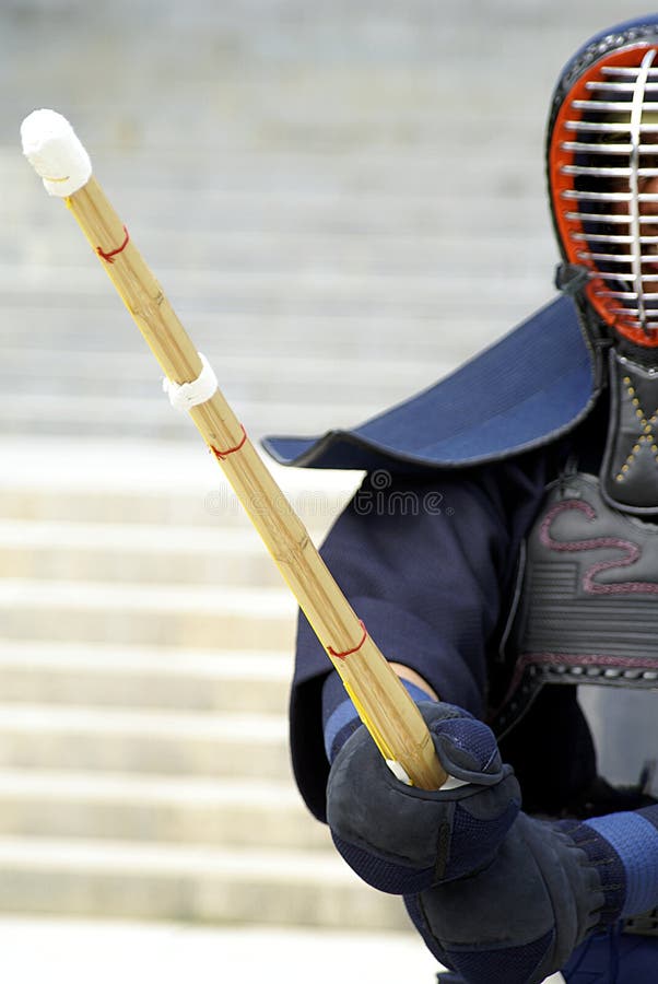 Japonés un experto bambú ( dividir bambú ) capacitación espada.