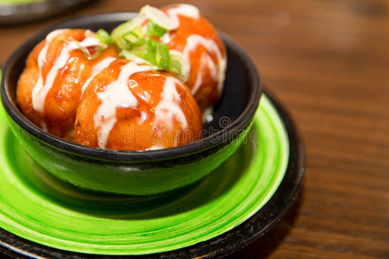 Japanese Takoyaki stock image. Image of culture, seafood 268150201