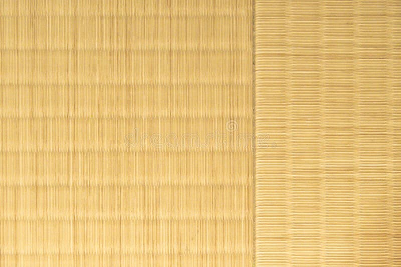 Japanese Tatami Mat Floor Texture . Stock Image - Image of detail